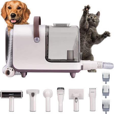 Hichee Hundeschermaschine mit Staubsauger für 119,99€ (statt 160€)