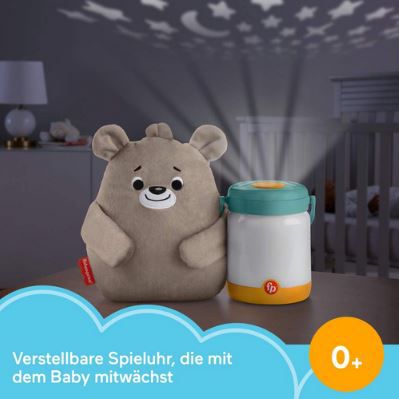 Fisher Price Bärchenbaby mit Glühwürmchen Spieluhr für 13,99€ (statt 18€)   Prime