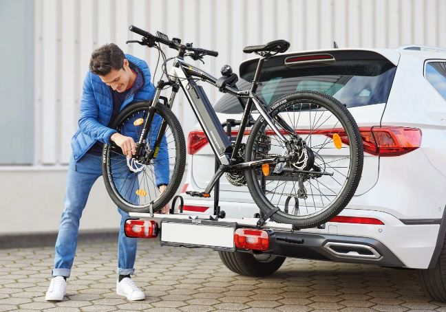 Eufab E Bike II Fahrradträger für 2 Bikes für 219€ (statt 339€)