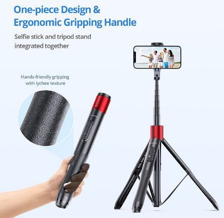 Atumtek Bluetooth Selfie Stick & Stativ mit Fernbedienung für 20€ (statt 40€)   Prime