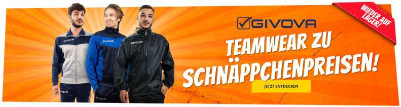 SportSpar: Givova Teamwear Sale ab 2,99€   Ab 50€ Versandkostenfrei