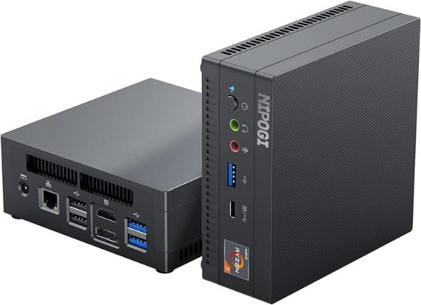 NiPoGi Mini PC mit Ryzen 7 3750H, 16GB RAM, 512GB M.2 SSD für 349,99€ (statt 500€)