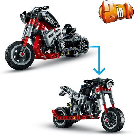 LEGO 42132 Technic Chopper Abenteuer Bike für 7,99€ (statt 11€)   Prime