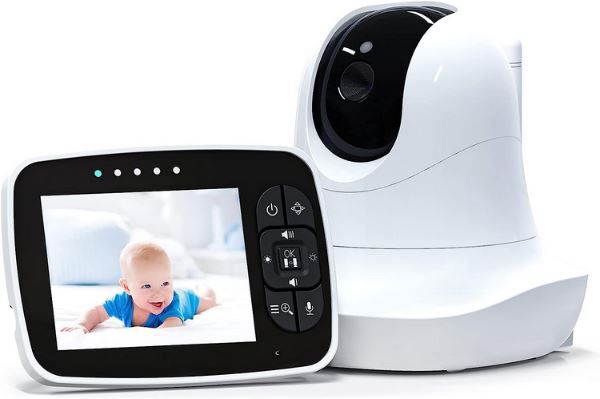 Haoting Babyphone mit Nachtsicht Kamera inkl. 3,5 LCD Display für 41,99€ (statt 70€)