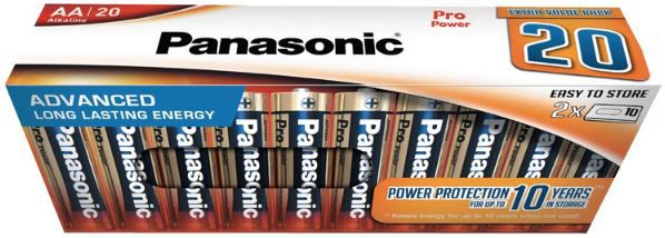 20er Pack Panasonic LR6PPG/20CB AA Batterien für 4,99€ (statt 12€)