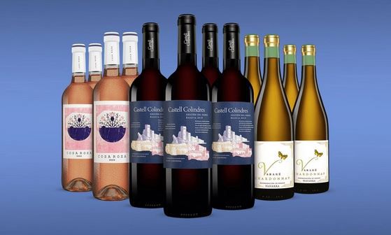 12 Flaschen Weiß, Rot und Roséwein im April Genießer Paket für 52,89€ (statt 111€)