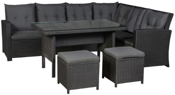 Juskys Santa Catalina Polyrattan Lounge für 527,94€ (statt 700€)