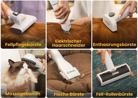 Hichee Hundeschermaschine mit Staubsauger für 119,99€ (statt 160€)