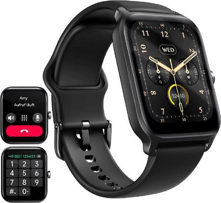 Woneligo 1,8 Zoll Smartwatch mit Fitnesstracker für 23,99€ (statt 60€)