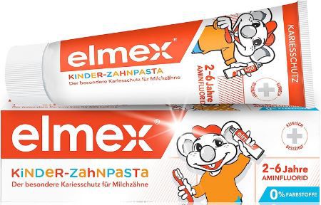 elmex Kinderzahnpasta, 50ml ab 1,87€