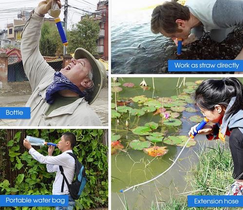 Aomiun Wasserfilter für bis zu 1.500L Wasser für 9,99€ (statt 20€)