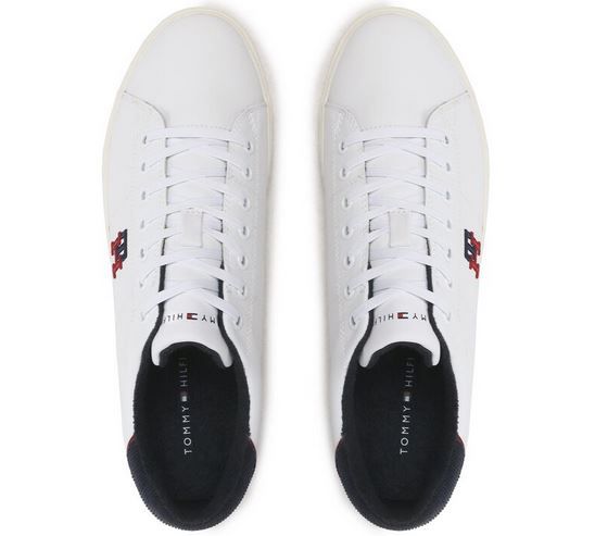 Tommy Hilfiger Core Vulc Varsity Monogram Sneaker für 60€ (statt 75€)