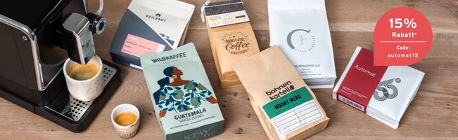 Tchibo: 15% Rabatt auf Kaffee Spezialitäten für Vollautomaten