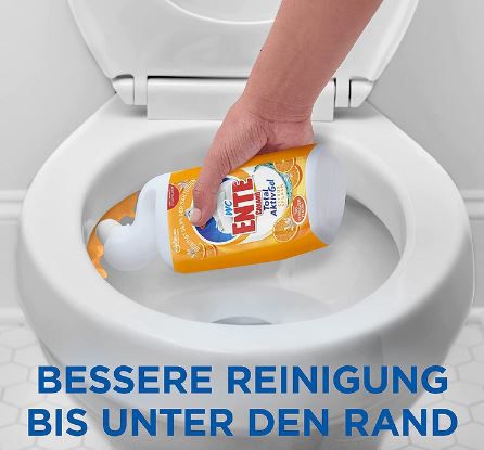 5er Pack WC Ente Total Aktiv Gel WC Reiniger ab 7,32€ (statt 9€)