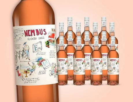 15 Flaschen Nembus Rosado 2022 Rosewein für 42,89€ (statt 89€)