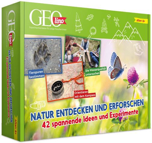 Geolino   Natur entdecken und erforschen Experimentierkasten für 16,10€ (statt 27€)