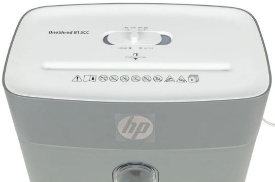 HP OneShred 815CC Aktenvernichter mit Partikelschnitt für 60,94€ (statt 87€)