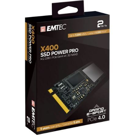 Emtec X400 Power Pro 2 TB NVMe SSD für 99,90€ (statt 148€)