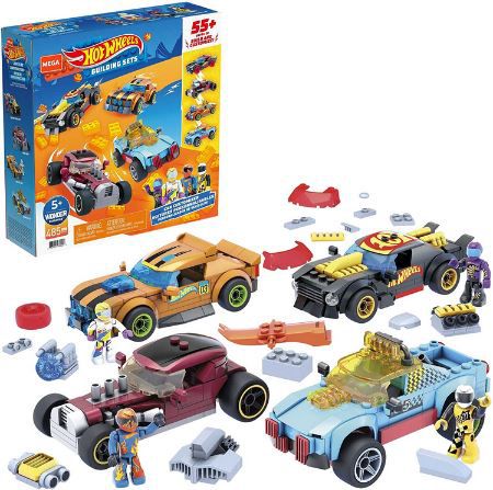 Mega Construx GVM13 Hot Wheels Rennwagen Set für 26,49€ (statt 45€)   Prime