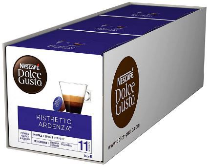 48er Pack Nescafe Dolce Gusto Ristretto Ardenza für 10,47€ (statt 15€)   Prime