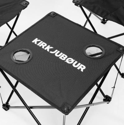 KIRKJUBØUR Stjärna Camping Set inkl. Tisch für 45,77€ (statt 53€)
