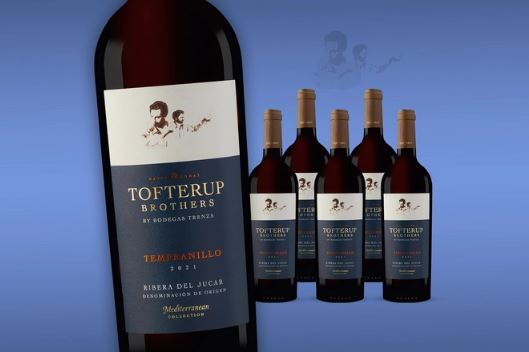 12 Flaschen Tofterup Brothers Tempranillo Rotwein 2021 für 72,79€ (statt 155€)