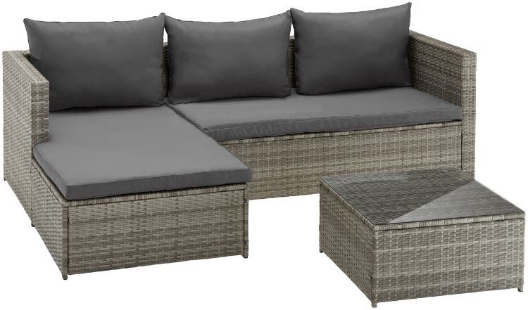 Konifera Phoenix Gartenlounge Set, 8 tlg. ab 260,99€ (statt 344€)