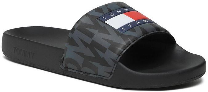 Tommy Jeans Pool Slide Print Pantoletten für 35€ (statt 50€)