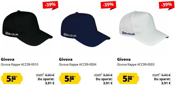 SportSpar: Givova Teamwear Sale ab 2,99€   Ab 50€ Versandkostenfrei