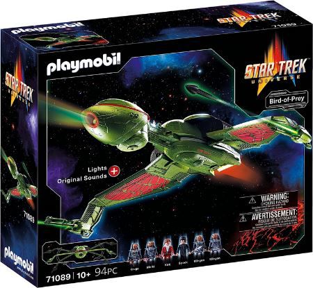 🛸 Playmobil 71089 Star Trek Klingonischer Bird of Prey für 93,20€ (statt 125€)