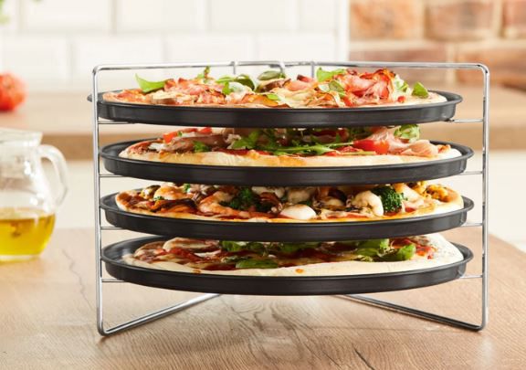 zenker 5 teiliges Pizzabäcker Set, 29 cm für 12,94€ (statt 30€)