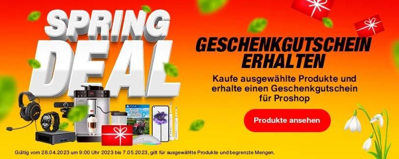 ProShop Frühlingsangebote + Geschenkgutscheine   z.B. Netamo Thermostat für 59,90€ (statt 73€)