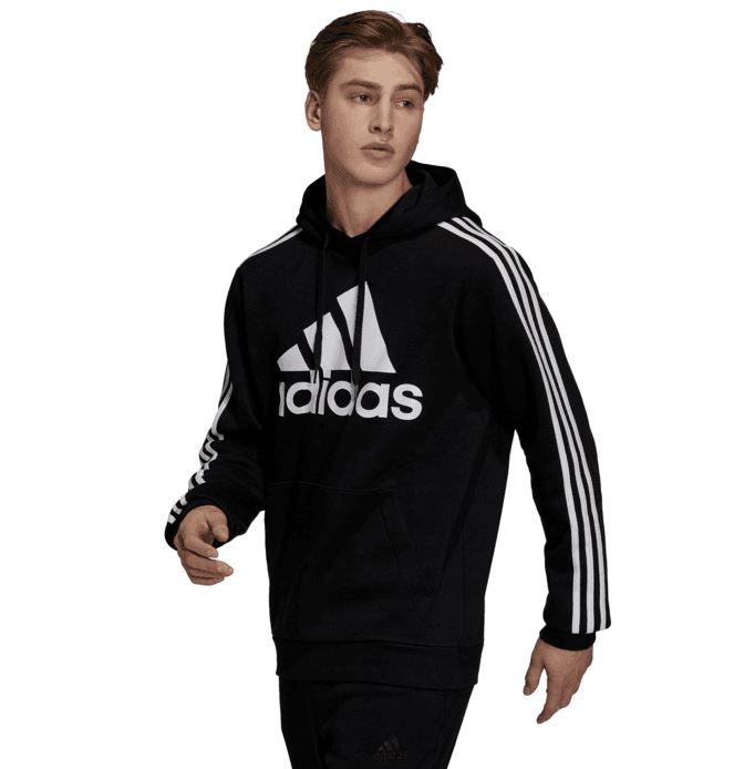 adidas Box Logo 3S Fleece Hoodie in 6 Farben für je 38,99€ (statt 44€)