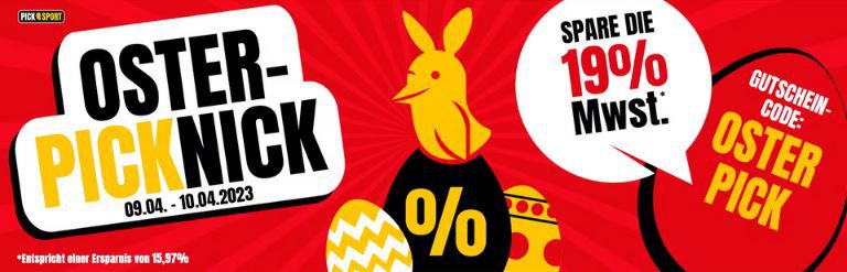 PickSport Oster Picknick mit 15,97% Rabatt auf Neuheiten   z.B. Air Max Impact 4 für 63,80€ (statt 79€)