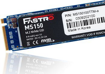 Mega Fastro MS150 M.2 SSD mit 1TB für 39€ (statt 56€)