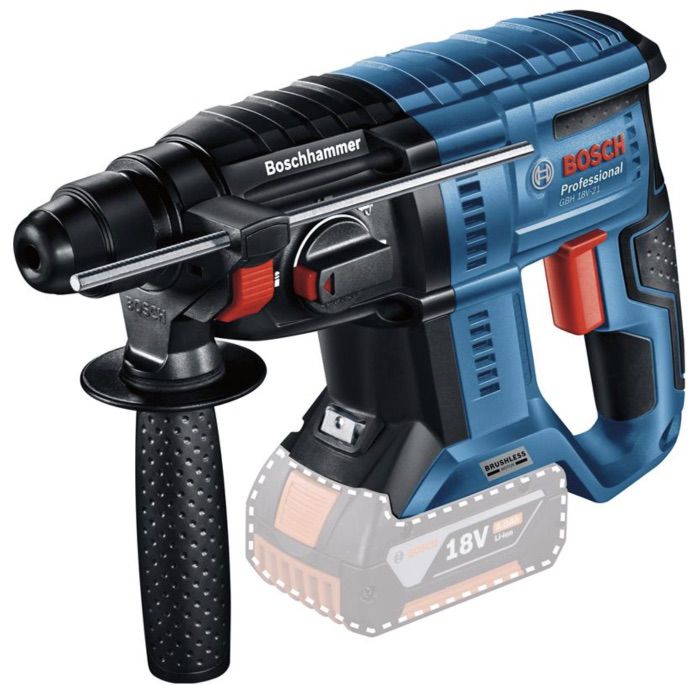 Bosch 18V Set mit Bohrschrauber, Bohrhammer & Winkelschleifer u.a. für 386€ (statt 409)