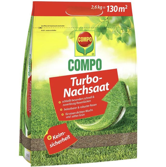 COMPO Turbo Nachsaat (2,6kg) für 23,64€ (statt 28€)