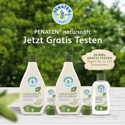 Penaten Natursanft kostenlos ausprobieren