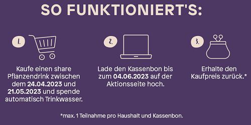 Share Pflanzendrinks gratis ausprobieren