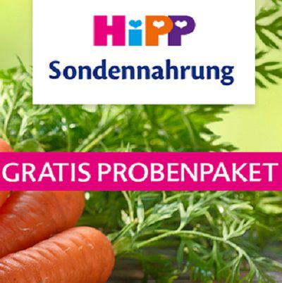 Probenpaket Hipp Sondennahrung gratis anfordern