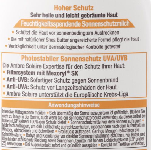200ml Garnier Sonnenschutz Milch (LSF 30) ab 4,20€ (statt 7€)