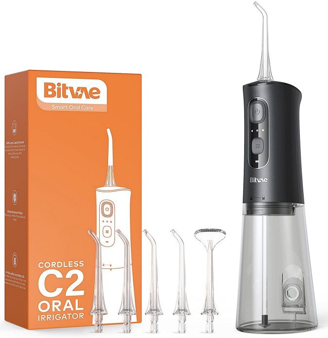 Bitvae C2 Munddusche mit 3 Modi & 300ml für 19,37€ (statt 38€)