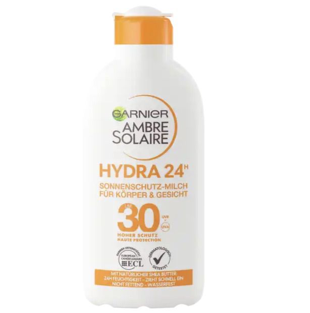 200ml Garnier Sonnenschutz Milch (LSF 30) ab 4,20€ (statt 7€)