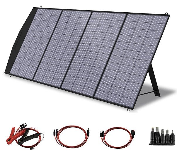 ALLPOWERS 200W Solarpanel mit Adapter für 191,19€ (statt 263€)