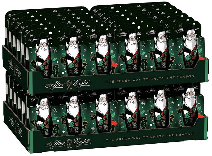 24 x 3 After Eight Mini Weihnachtsmänner (je 20g) für 13,43€ (statt 24€)