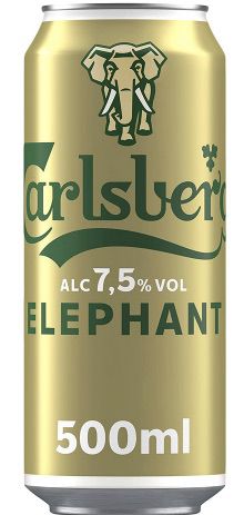 24x Carlsberg 🐘 Elephant Bier mit 7,5 % Vol. (0,5l) ab 22,79€ (statt 32€)
