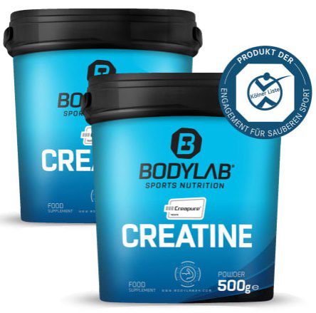 2x 500g Bodylab Creapure Creatine für 30,89€ (statt 48€)