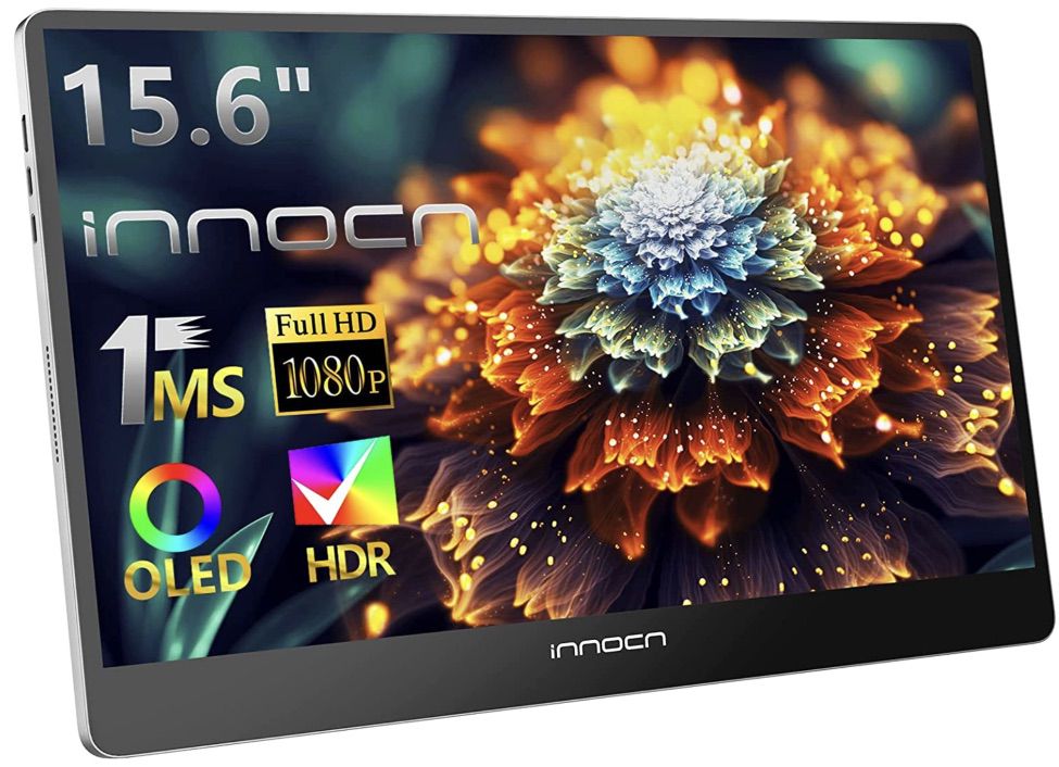 INNOCN 15,6 Zoll OLED Gaming Monitor mit 1ms für 278,65€ (statt 349€)