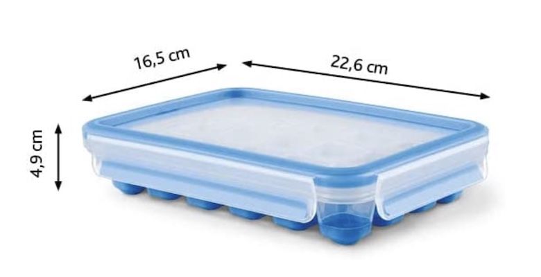 Emsa 514549 CLIP & CLOSE Eiswürfelbox für 8,49€ (statt 12€)