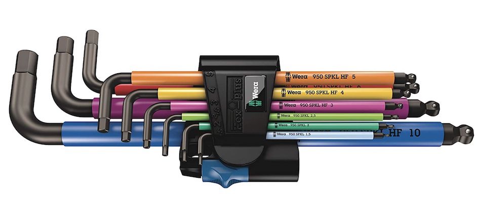Wera 950/9 Hex Plus Multicolour HF 1 Winkelschlüsselsatz für 24,99€ (statt 29€)